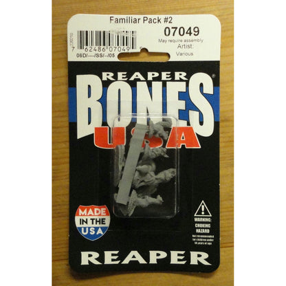 Image of Reaper Bones Familiars Pack #2 by Fantasy Miniatures RPR07049
