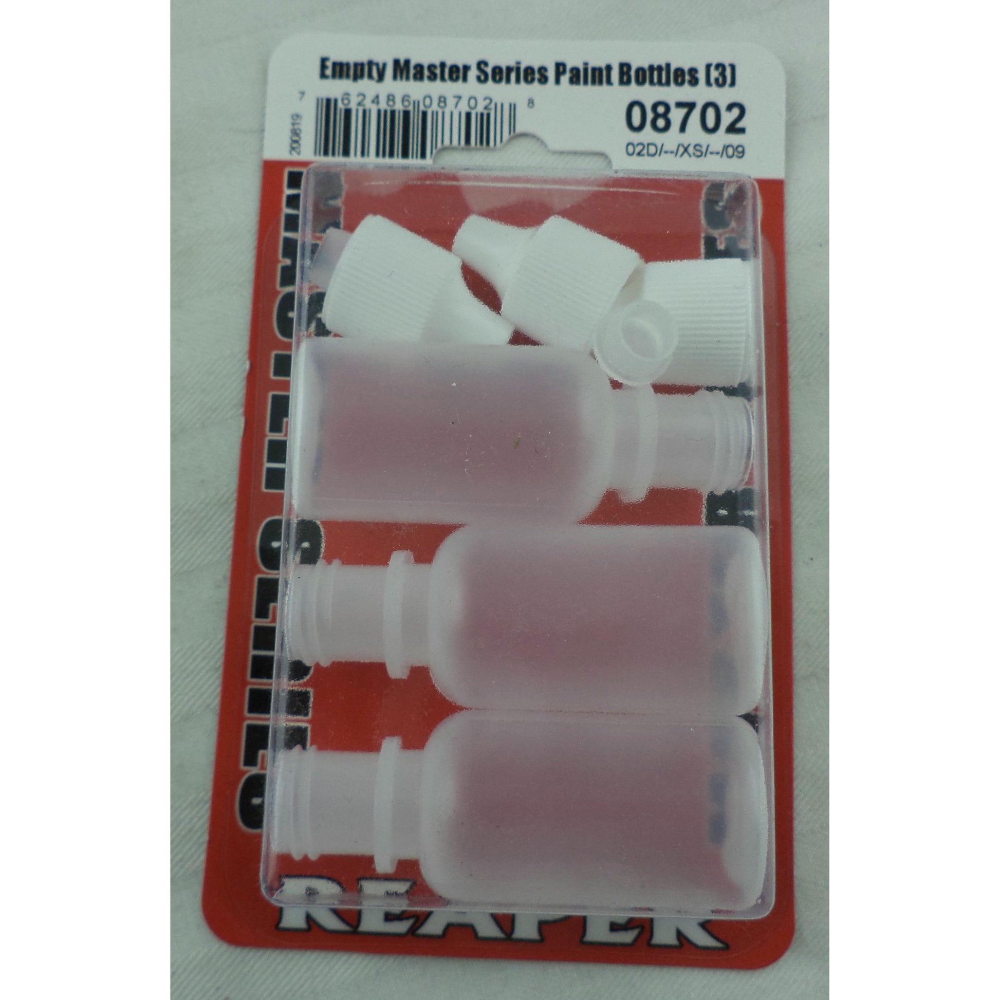 Image of Reaper Empty Master Series Paint Mixing Bottles (3pcs) RPR08702
