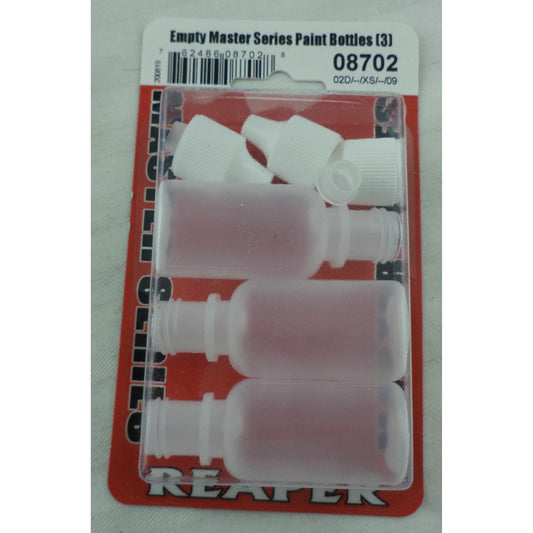 Image of Reaper Empty Master Series Paint Mixing Bottles (3pcs) RPR08702