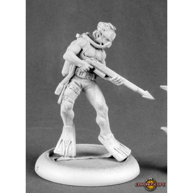 Image of Frank, Scuba Guy Pweter Fantasy Miniature by Reaper Ministures 50167