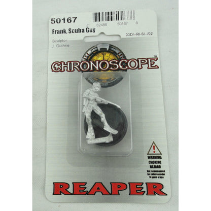 Image of Frank, Scuba Guy Pweter Fantasy Miniature by Reaper Ministures 50167
