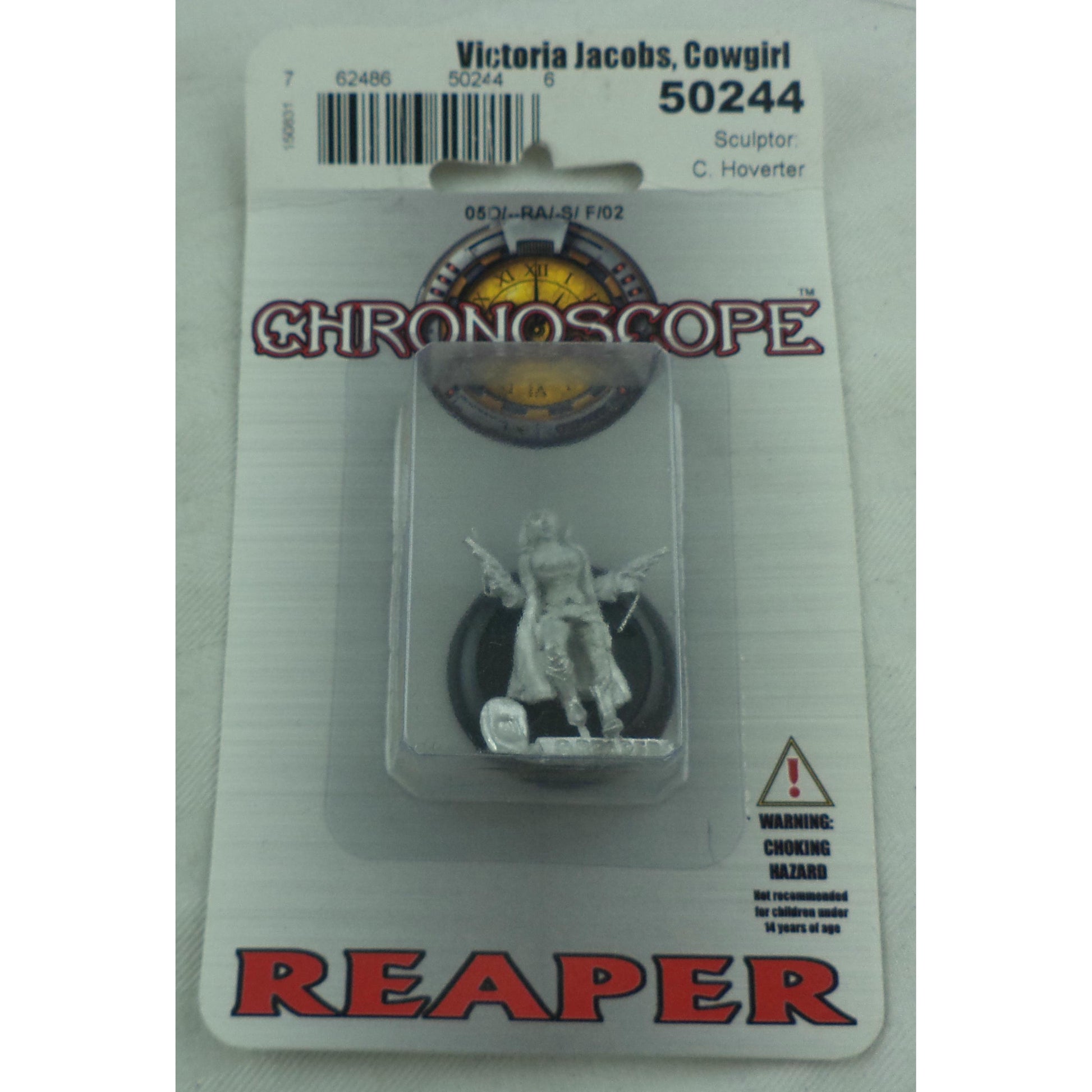 Image of Victoria Jacobs, Cowgirl Pewter Fantasy Miniature by Reaper Ministures 50244
