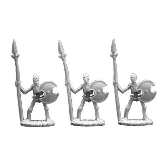 Dark Heaven Bones Skeletal Spearmen Miniatures (3pcs) RPR77001