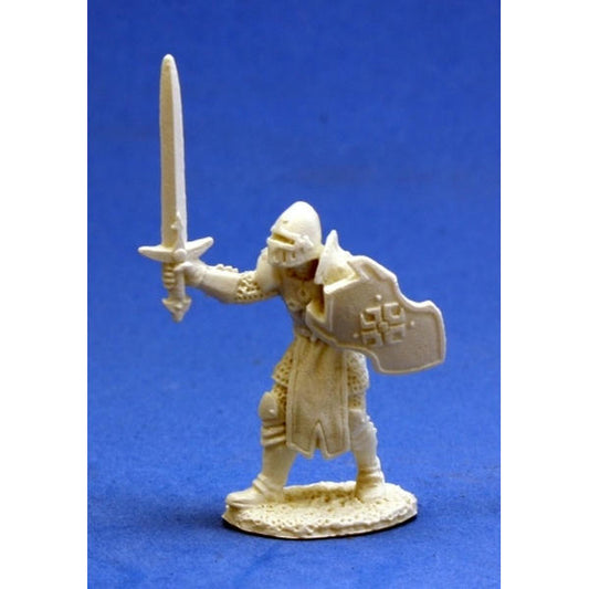 Image of Dark Heaven Bones Garrick the Bold Human Warrior Miniature RPR77008