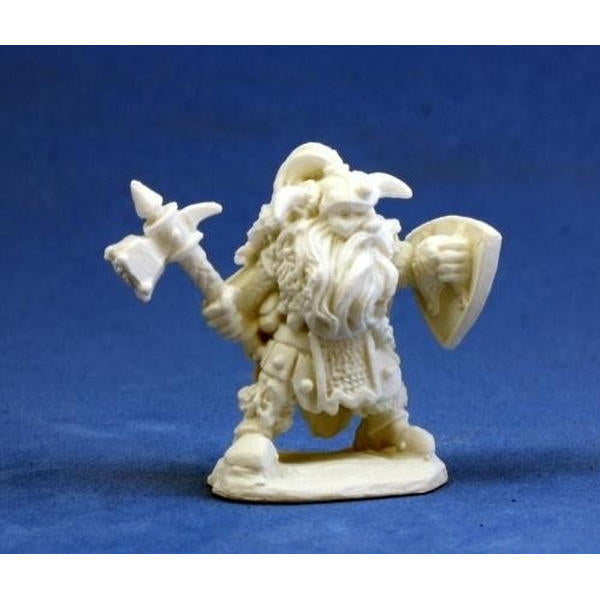 Image of Dark Heaven Bones Dwarf Warrior Fulumbar Ironhand by Reaper Miniatures RPR77011