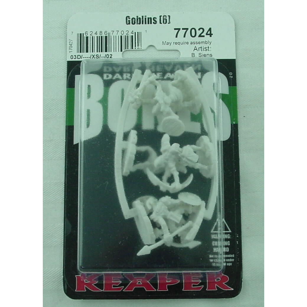 Image of Dark Heaven Bones Goblins(6pcs) Fantasy Miniatures RPR77024 Reaper Miniatures