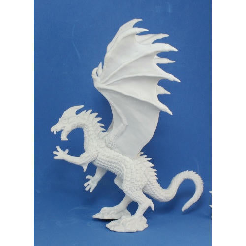 Image of Dark Heaven Bones Deathsleet Dragon Unpainted Miniature by Reaper  RPR77110
