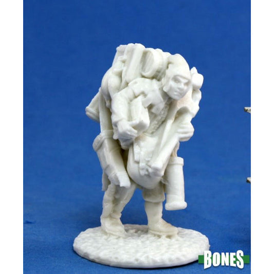 Image of Dark Heaven Bones Townsfolk Oswald the Overladen Unpainted Miniature by Reaper 