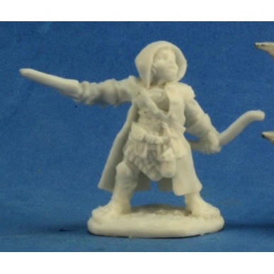 Image of Dark Heaven Bones Woody Stumpwimple, Halfling Ranger Unpainted Miniature 77218