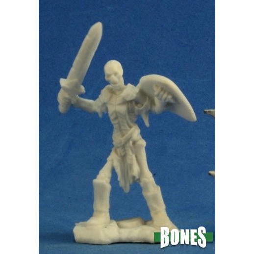 Image of Dark Heaven Bones Skeleton Guardian w/Swords Fantasy Miniatures Reaper (3pcs)