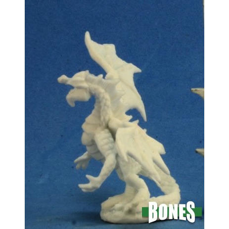 Image of Dark Heaven Bones Green Dragon Hatchling Fantasy Miniature by Reaper RPR77272