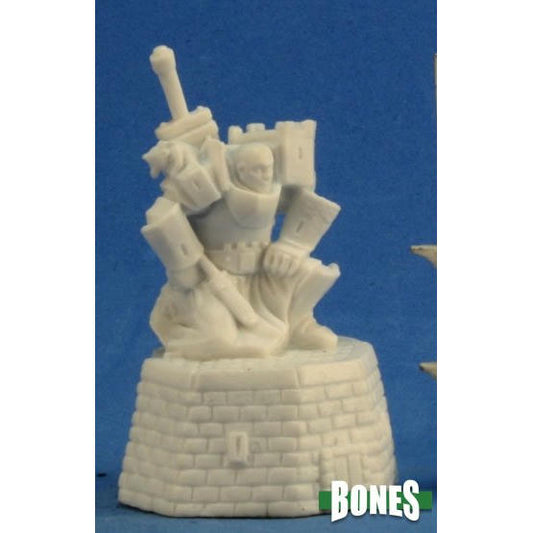 Image of Dark Heaven Male Paladin Fantasy Miniature by Reaper RPR77303