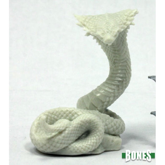 Image of Dark Heaven Bones Giant Cobra Fantasy Miniature by Reaper Miniatures RPR77321