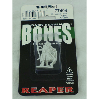 Image of Dark Heaven Bones Valandil, Wizard Fantasy Miniature Reaper RPR77404