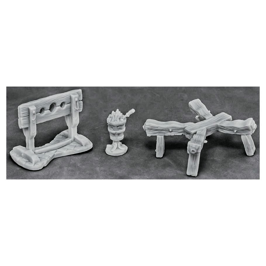 Image of Dark Heaven Bones Torture Equipment I by Reaper Miniatures RPR77442
