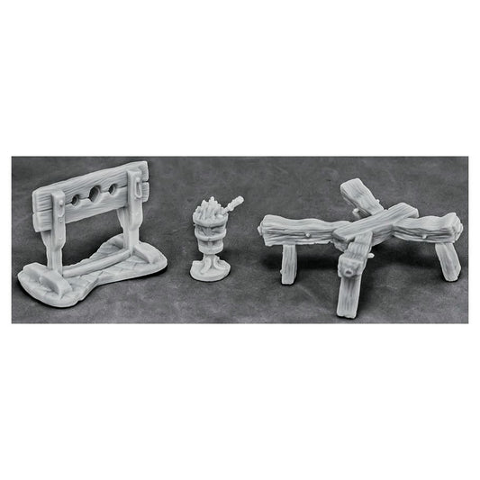 Image of Dark Heaven Bones Torture Equipment I by Reaper Miniatures RPR77442