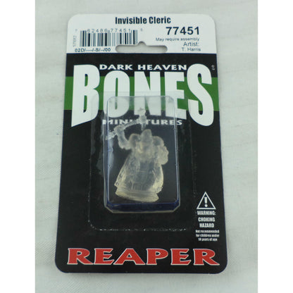Image of Dark Heaven Bones Invisible Cleric Fantasy Miniature by Reaper RPR77451