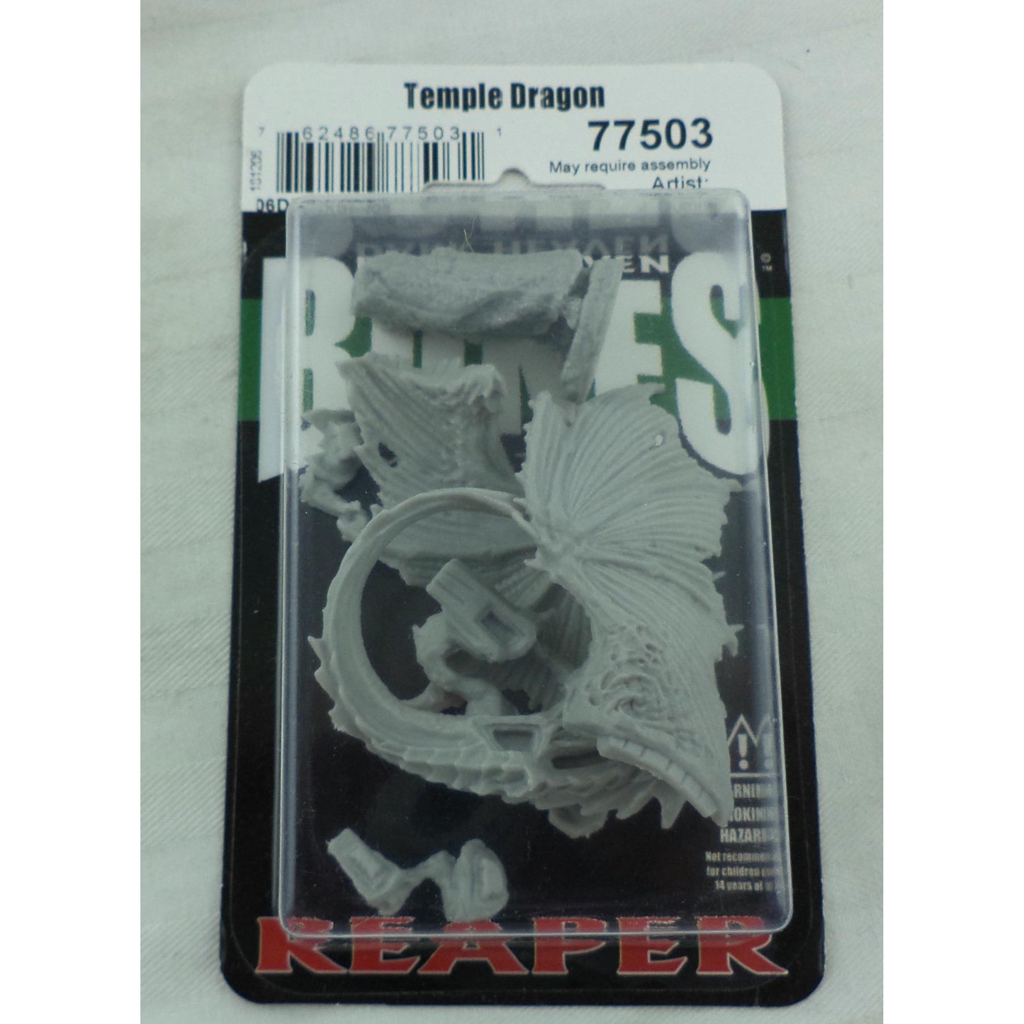 Image of Dark Heaven Bones Temple Dragon Fantasy Miniatures RPR77503 Reaper Miniatures