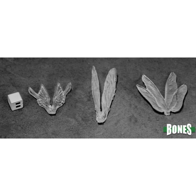 Image of Dark Heaven Bones Clear Wings (3 Sets) for Miniatures by Reaper Miniatures 77582