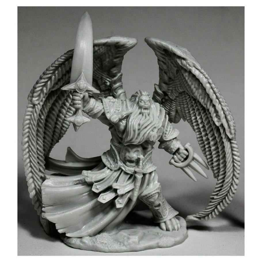 Image of Dark Heaven Bones Solar Angel Unpainted Miniature Reaper RPR77594