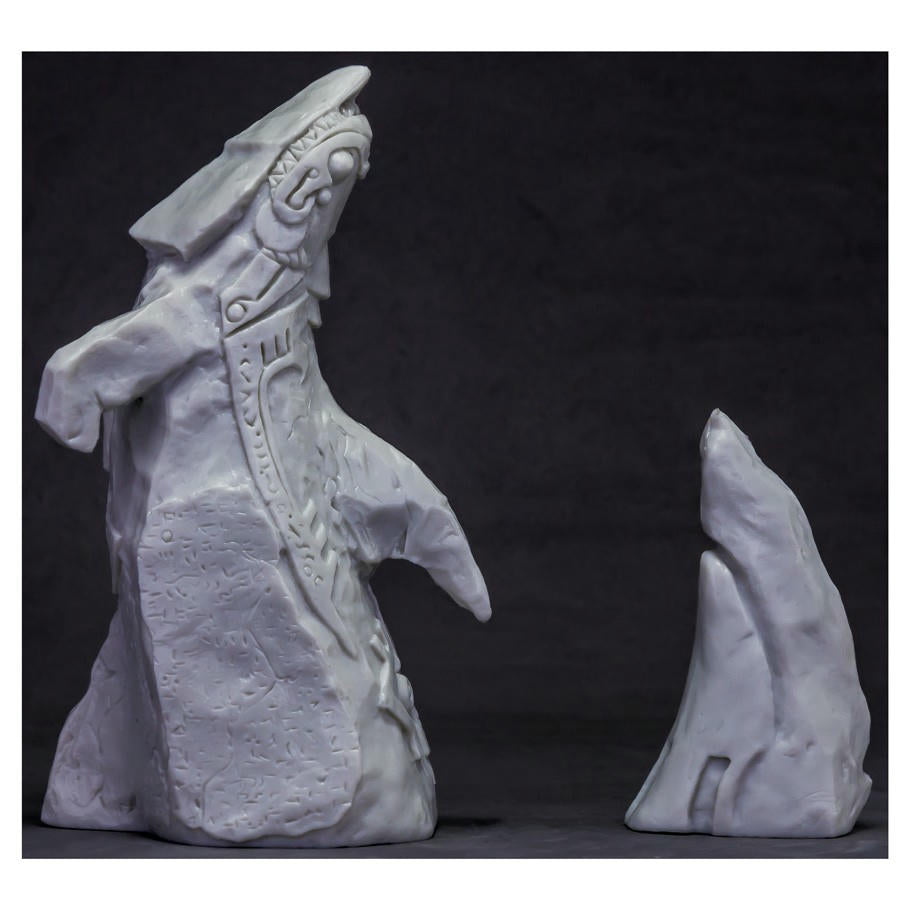 Image of Dark Heaven Bones Altar to Dagon Unpainted Miniature Reaper RPR77624