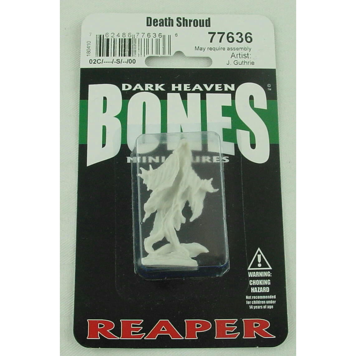Image of Dark Heaven Death Shroud Fantasy Miniature by Reaper RPR77636