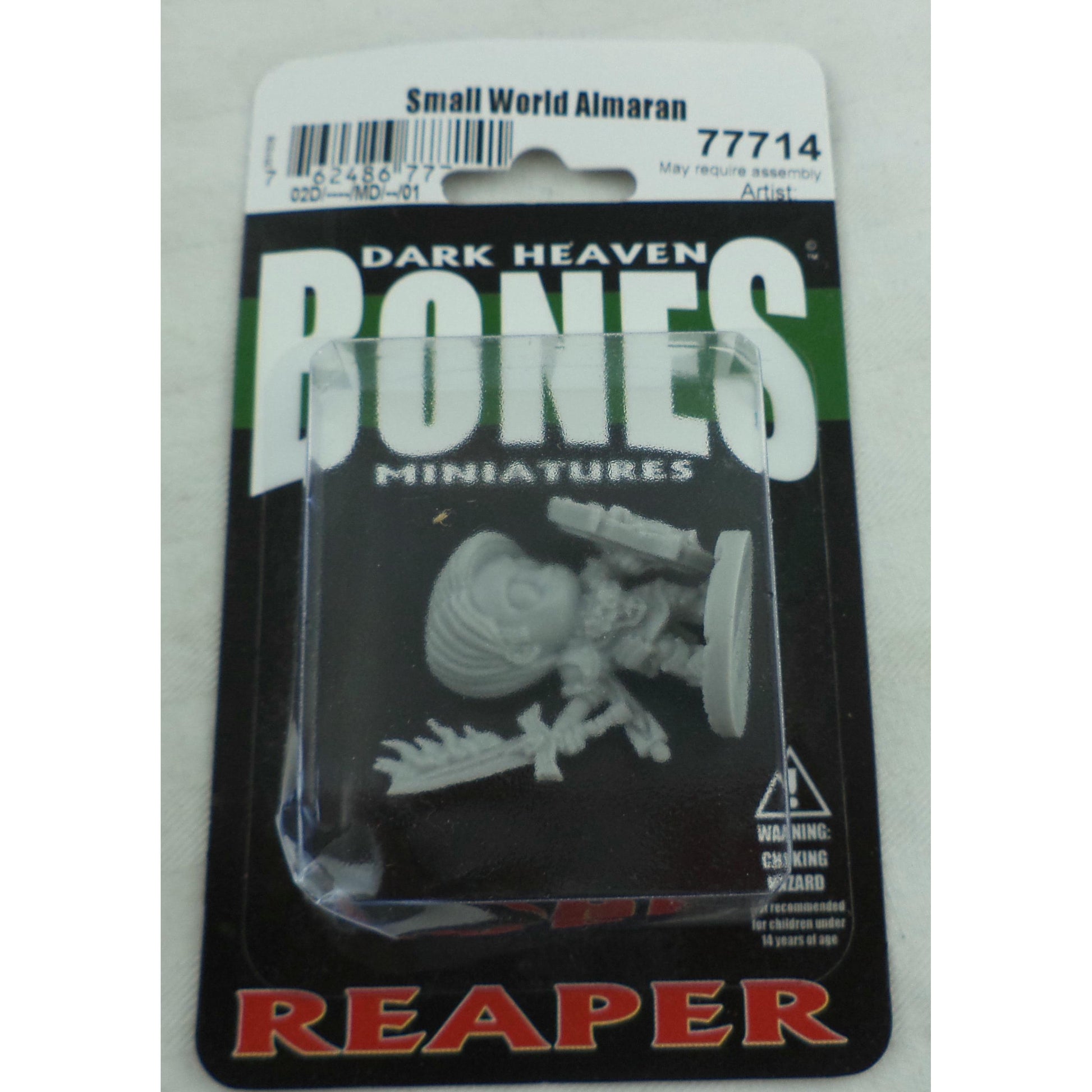 Image of Dark Heaven Small World Almaran Unpainted Fantasy Miniature by Reaper RPR77714