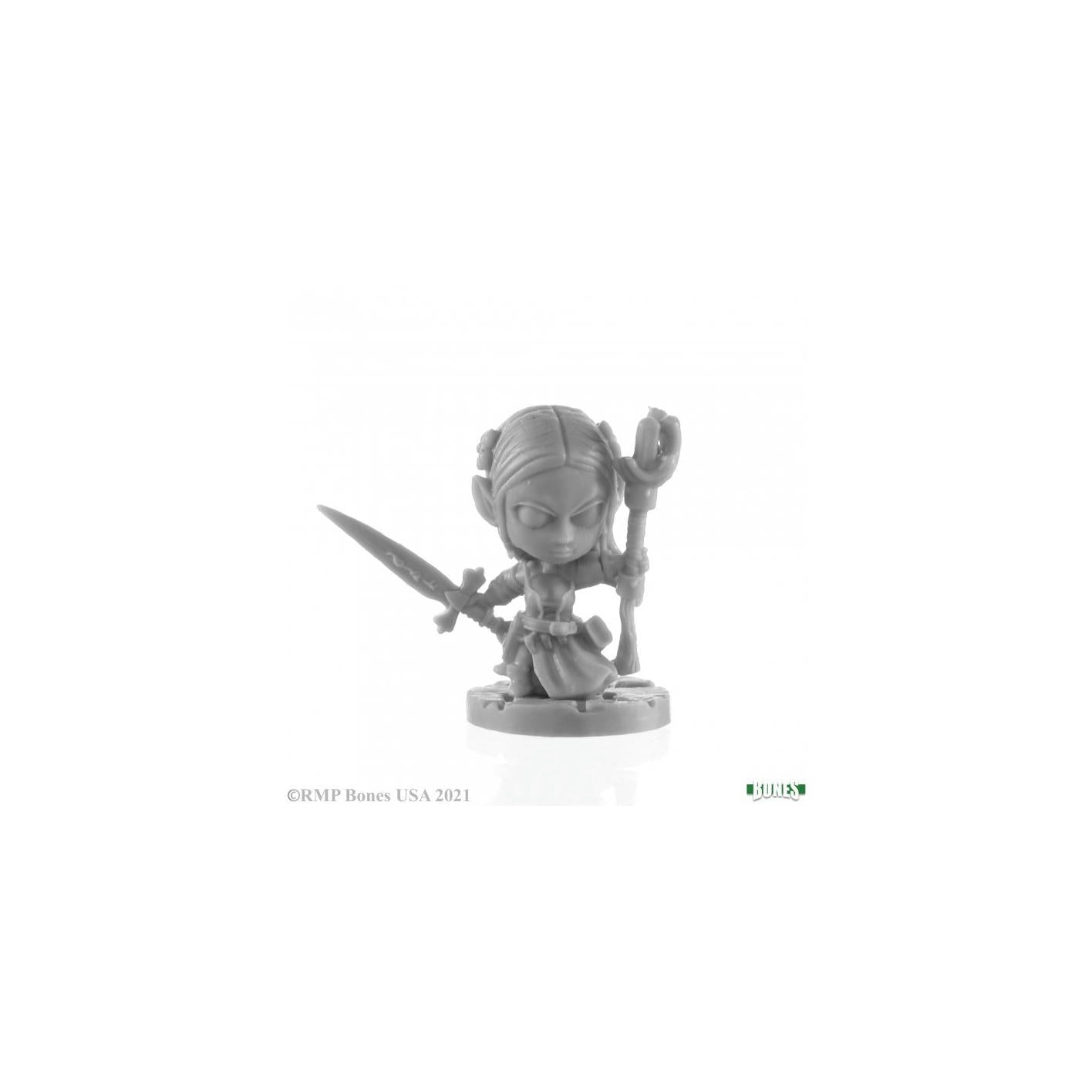 Image of Dark Heaven Small World Lysette Unpainted Fantasy Miniature by Reaper RPR77719