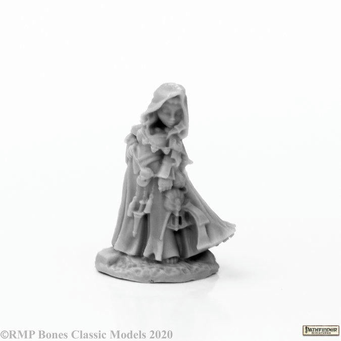 Image of Reaper Bone Pathfinder Enora Iconic Arcanist Fantasy Miniature RPR89044
