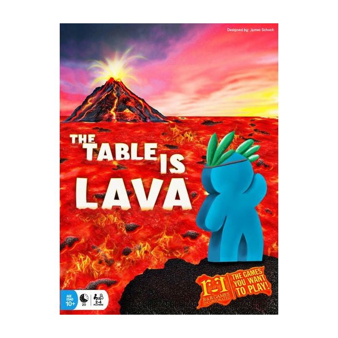 Image of The Table is Lava Board Game by R&R Games RRG966
