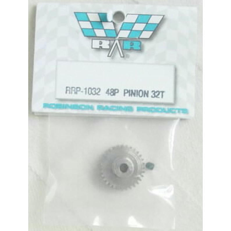 Image of 32 Tooth 48 Pitch Pinion Gear by Robinson Racing RRP1032 32T 48P fits 1/8 Shaft