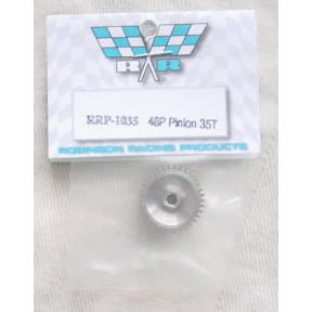 Image of 35 Tooth 48 Pitch Pinion Gear by Roboinson Racing (1/8 / 3.17mm Bore) RRP1035