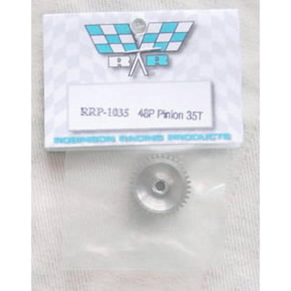 Image of 35 Tooth 48 Pitch Pinion Gear by Roboinson Racing (1/8 / 3.17mm Bore) RRP1035