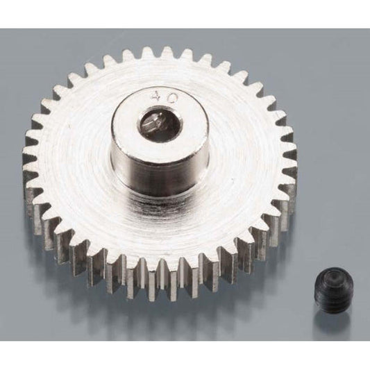 Image of HARD NICKEL PLATED 48 PITCH PINION 40 TEETH