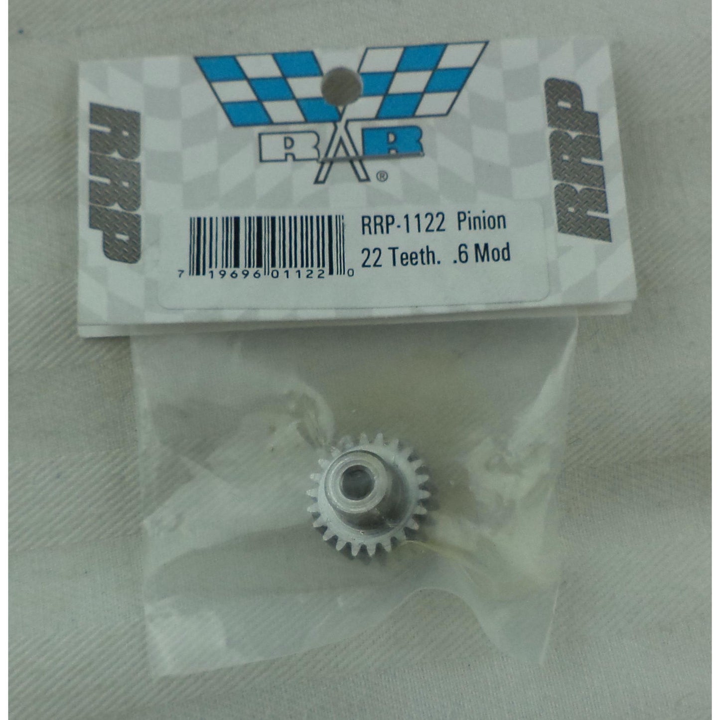 Image of Robinson Racing 22T 0.6Mod METRIC Pinion Gear RRP1122 (3.2mm Shaft)