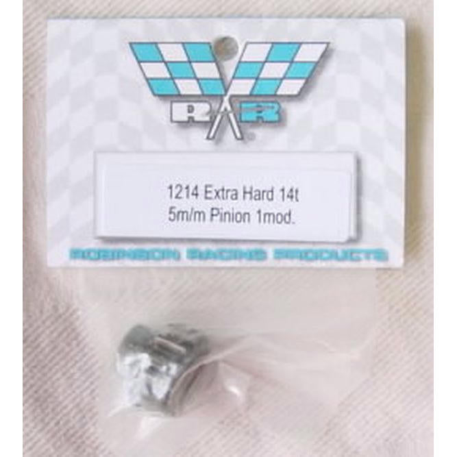 Image of 14T 1-Module Extra Hard Pinion Gear (5mm Bore) RRP1214