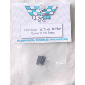 Image of Robinson 16 Tooth 48 Pitch Pro Aluminum Pinion Gear RRP1316
