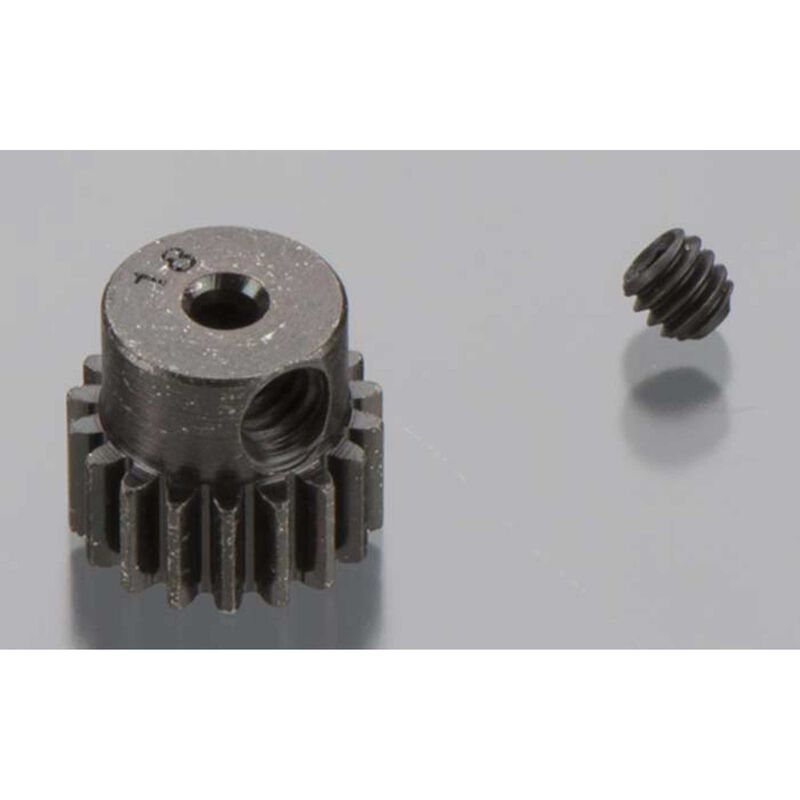 Mini Pinion 2mm Hard Blackened Steel .5 Mod 18T