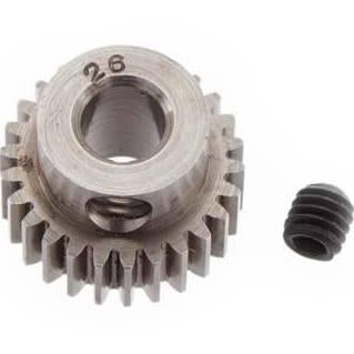 Image of HARD 48 PITCH MACHINED 26T PINION 5M/M BORE