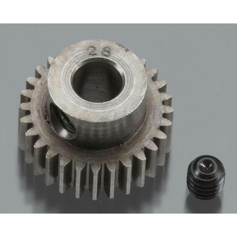 Image of 278 48P 28 Tooth 48 Pitch 5mm Shaft Hardened Steel Pinion Gear Robinson RRP2028