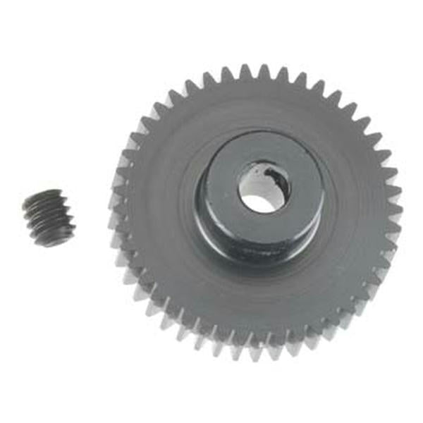 Image of Robinson Racing 45 Tooth 64 Pitch 45T 64P Pro Aluminum Pinion Gear (1/8 Shaft) 
