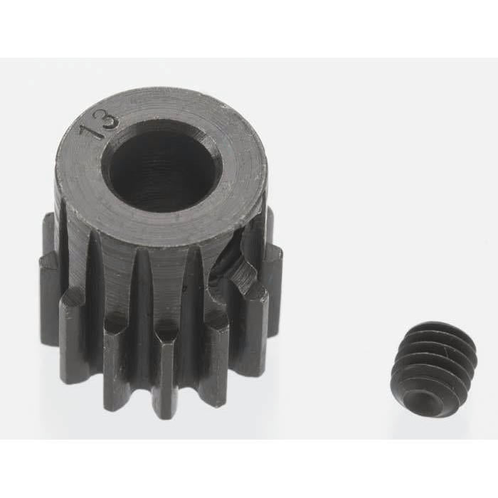 Image of Robinson Racing Blackened Steel 32P 13T 5mm Bore Pinion Gear RRP8613 (0.8M)