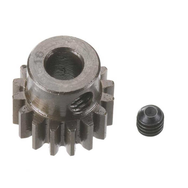 HARD 5MM BORE(.8) PINION 16T