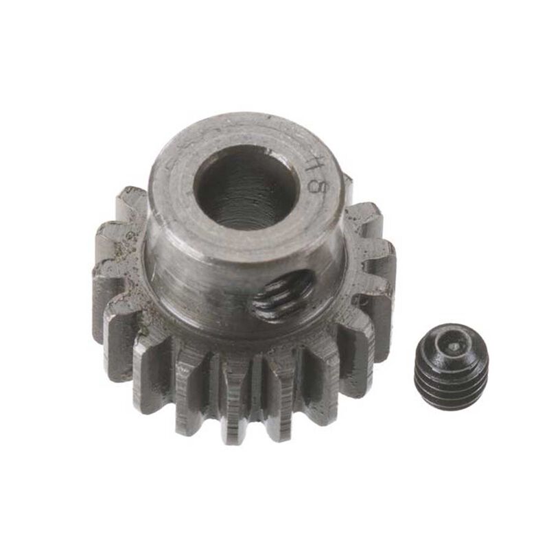 HARD 5MM BORE(.8) PINION 18T