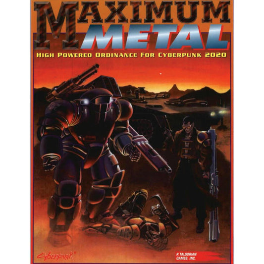 Image of Cyberpunk 2020 RPG: Maximum Metal Sourcebook by R. Talsorian Games RTGCP3191