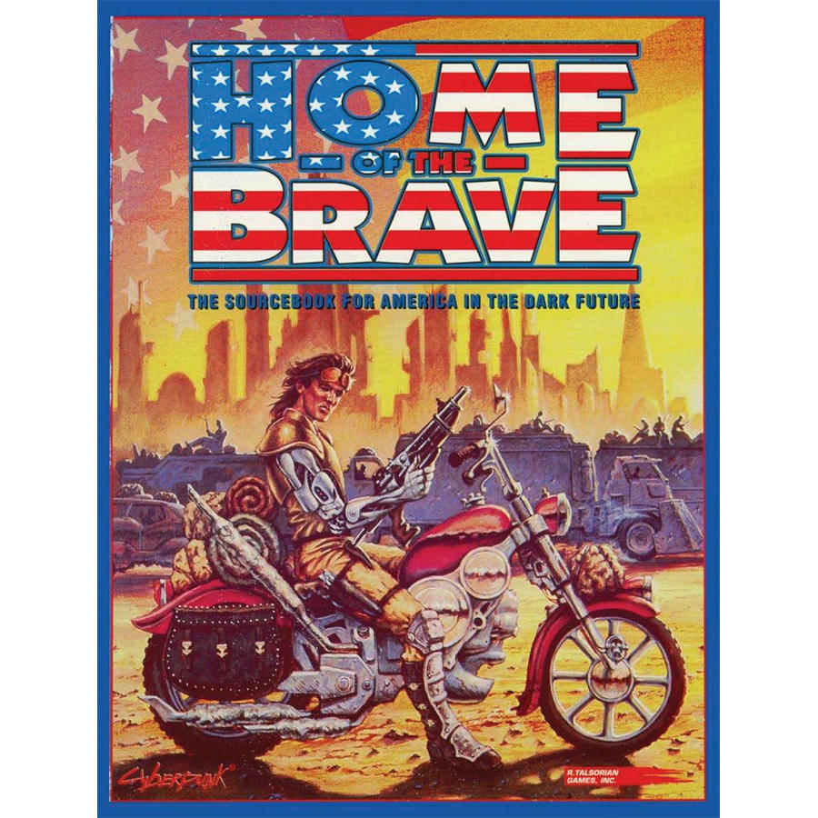 Image of Cyberpunk 2020 RPG: Home of the Brave Sourcebook by R. Talsorian Games RTGCP3221