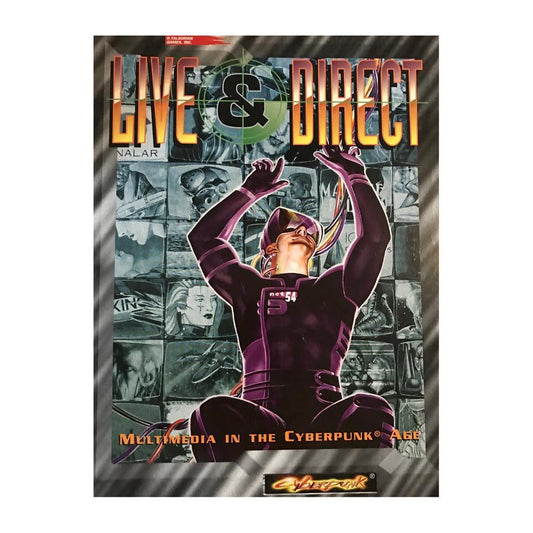 Cyberpunk 2020 RPG: Live & Direct Media Sourcebook R. Talsorian Games RTGCP3431
