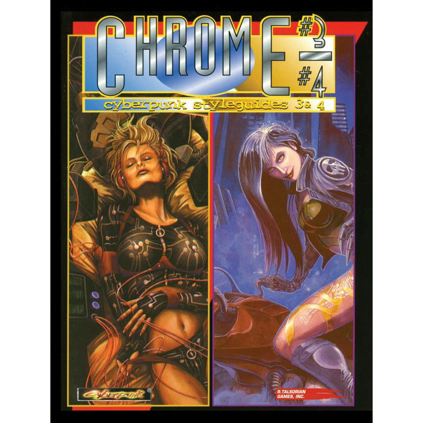 Image of Cyberpunk 2020 RPG:Chromebook 3 and 4 Sourcebook by R. Talsorian Games RTGCP3511