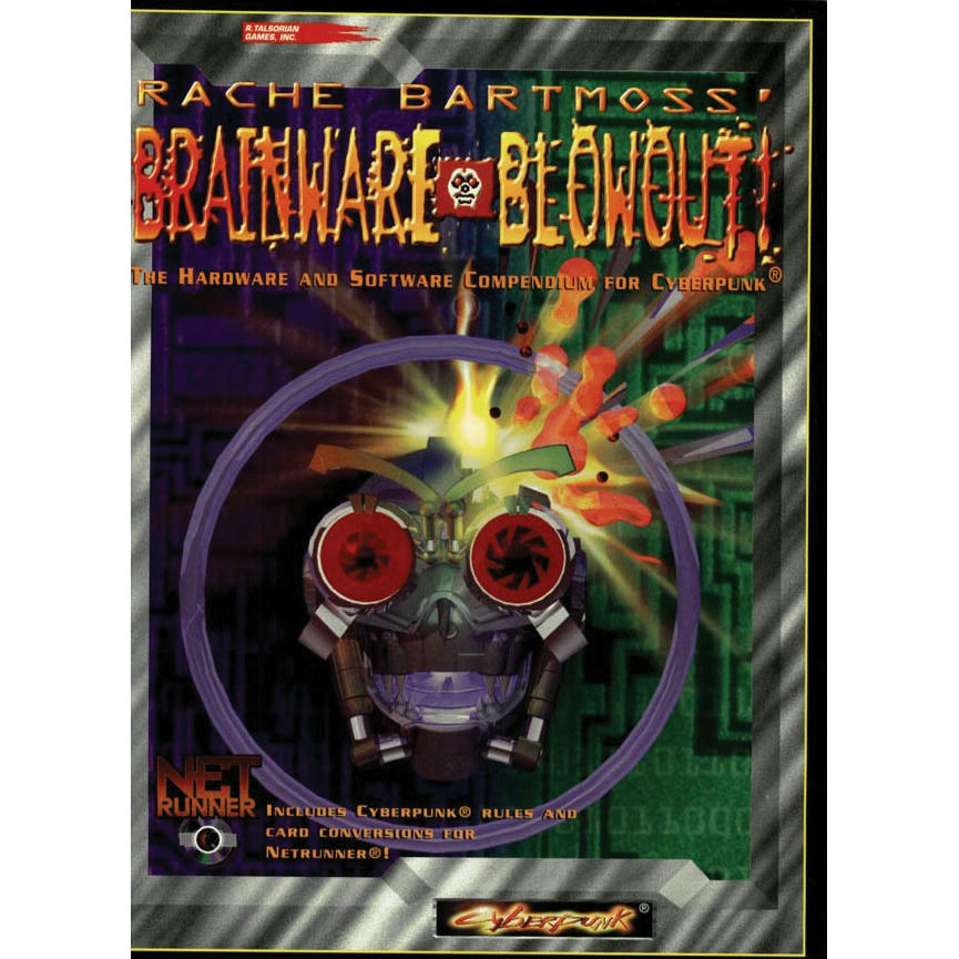 Image of Cyberpunk 2020 RPG: Rache Bartmoss' Brainware Blowout Sourcebook by R. Talsorian