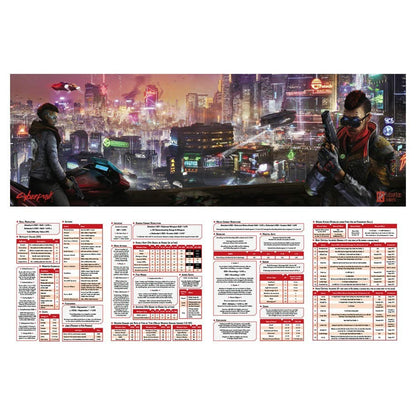Image of Cyberpunk 2020 RED Gamemaster Data Screen by R. Talsorian Games RTGCR3011